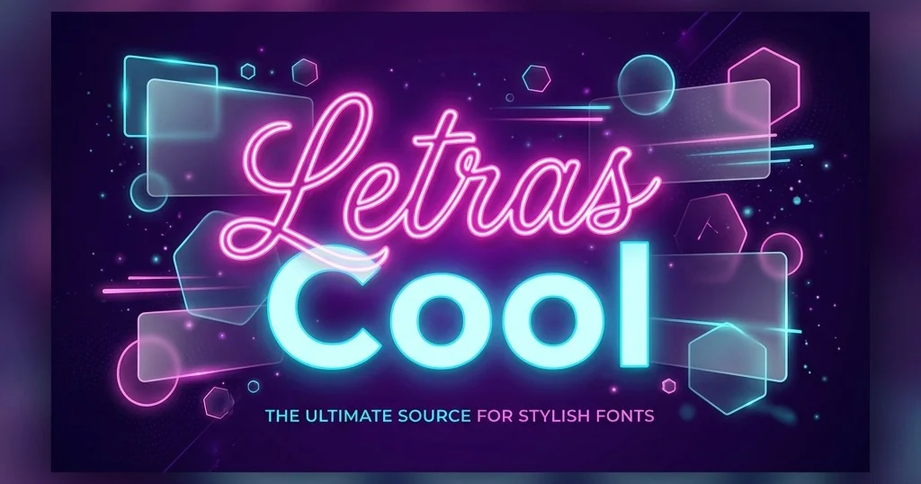 Letras Cool Banner